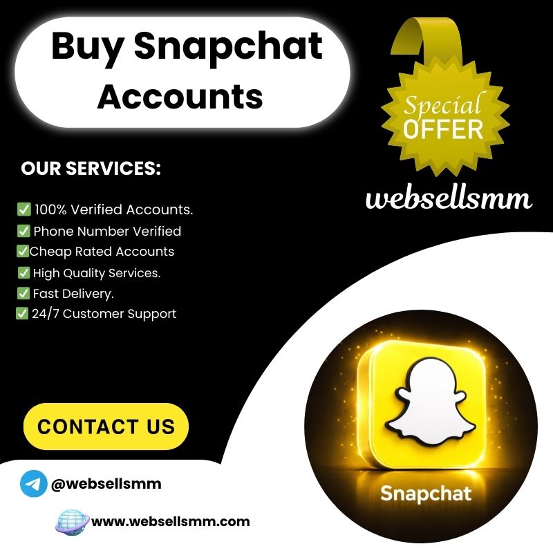 Buy Snapchat Accounts