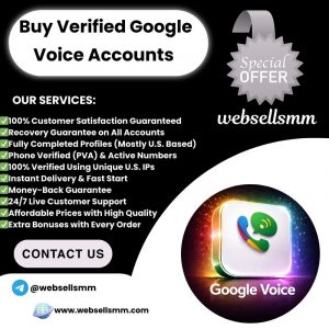 Buy Verified Google Voice Accounts