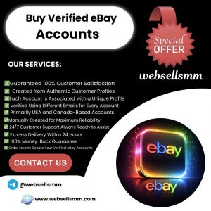 Buy Verified eBay Accounts