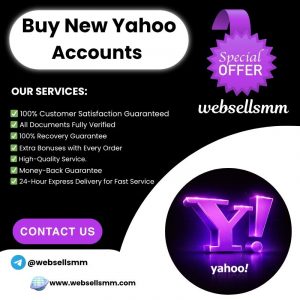 Buy New Yahoo Accounts